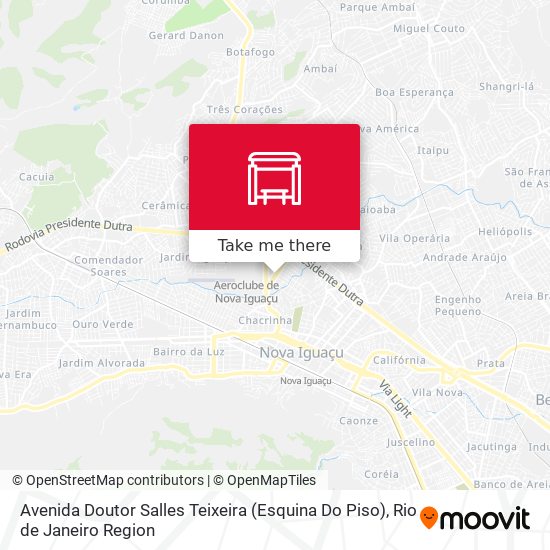 Avenida Doutor Salles Teixeira (Esquina Do Piso) map