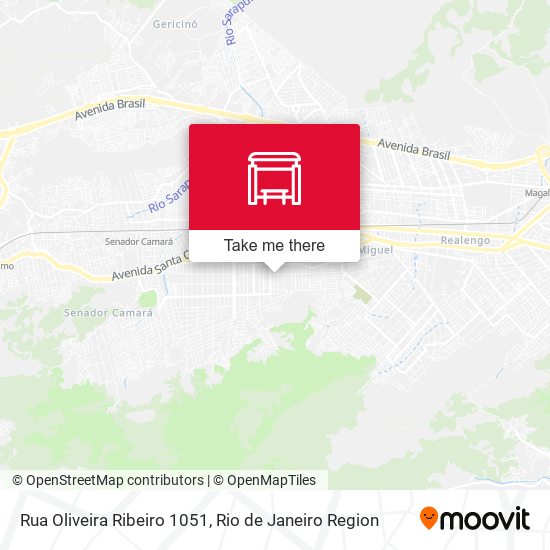 Mapa Rua Oliveira Ribeiro 1051