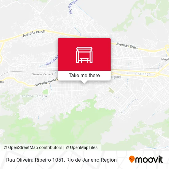 Rua Oliveira Ribeiro 1051 map