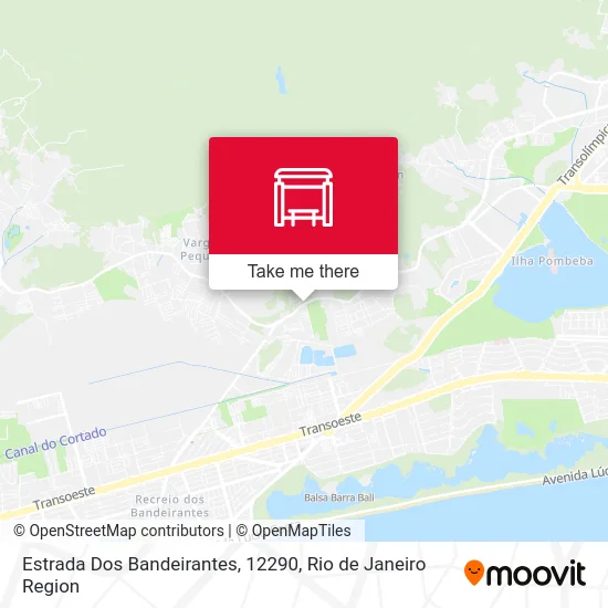 Estrada Dos Bandeirantes, 12290 map