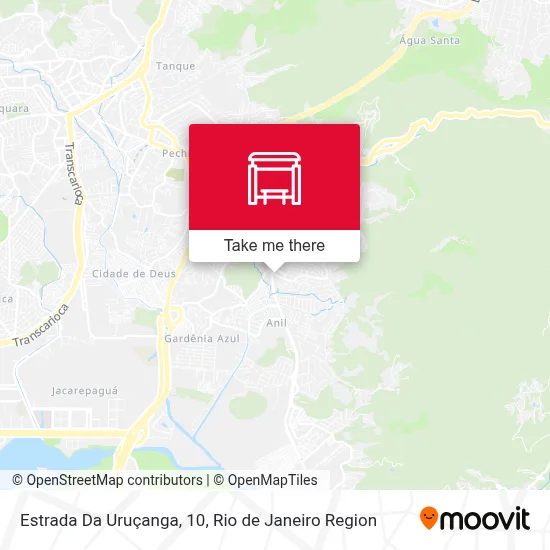 Estrada Da Uruçanga, 10 map