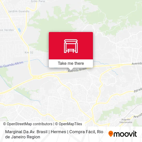 Marginal Da Av. Brasil | Hermes | Compra Fácil map