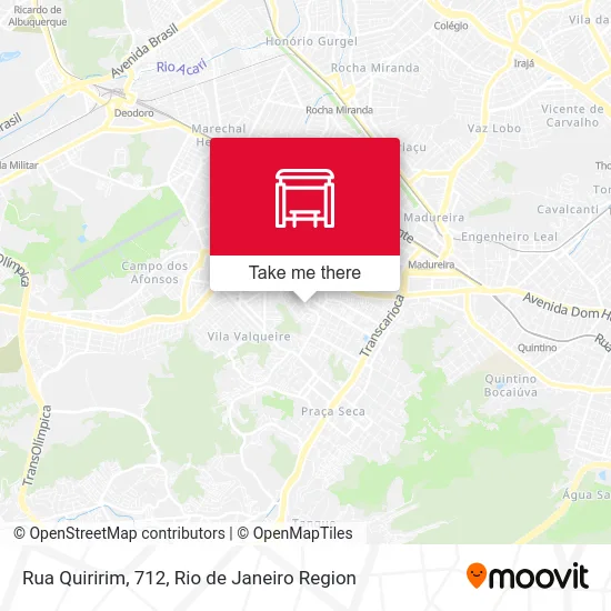 Rua Quiririm, 712 map