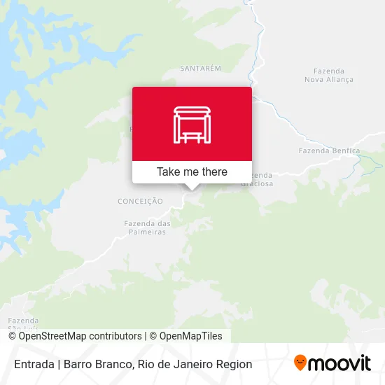 Entrada | Barro Branco map