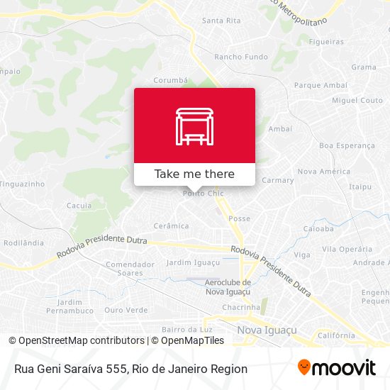 Rua Geni Saraíva 555 map