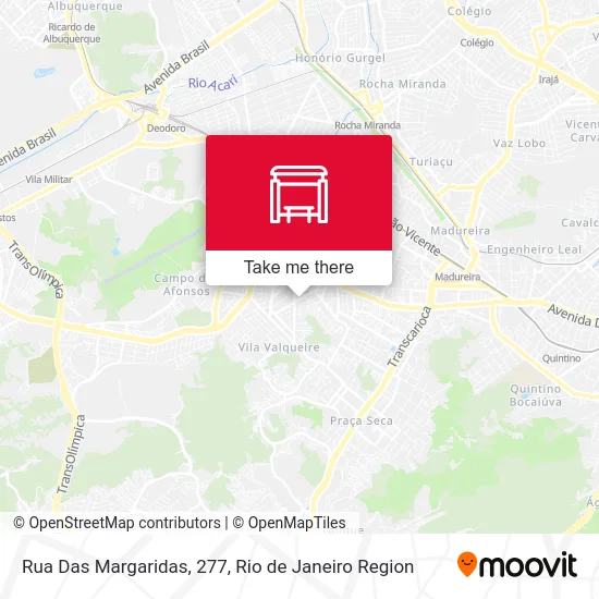 Rua Das Margaridas, 277 map