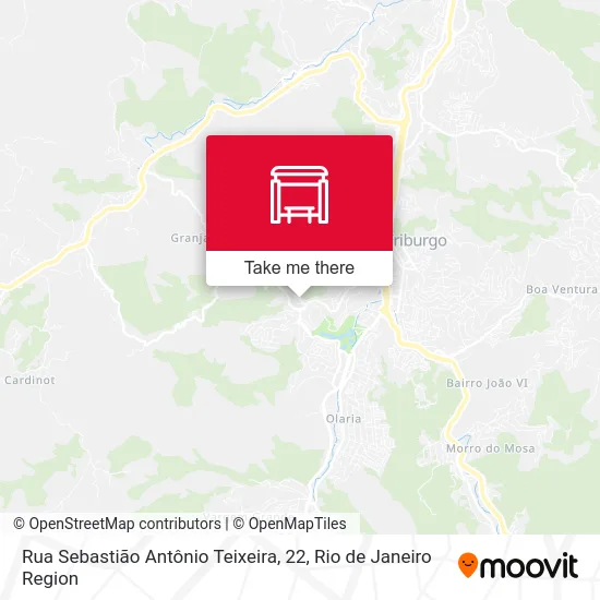 Rua Sebastião Antônio Teixeira, 22 map