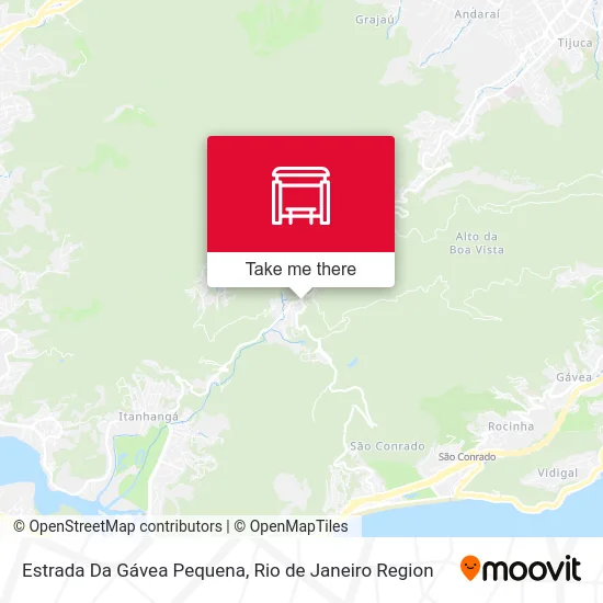 Estrada Da Gávea Pequena map