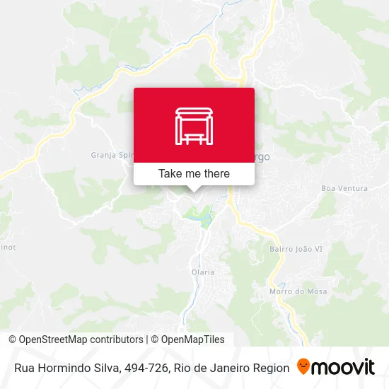 Rua Hormindo Silva, 494-726 map