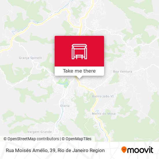 Rua Moisés Amélio, 39 map