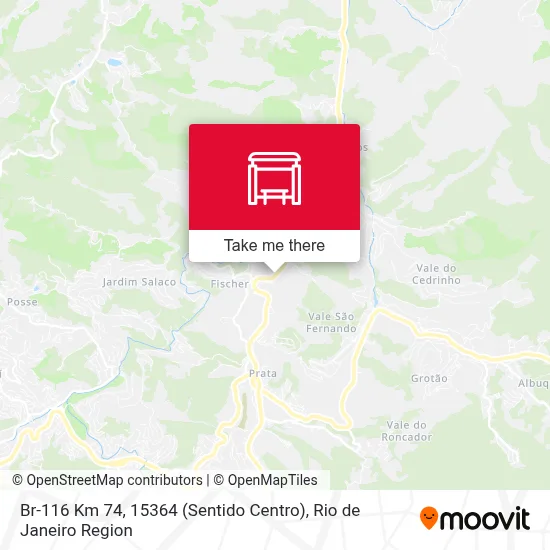 Br-116 Km 74, 15364 (Sentido Centro) map