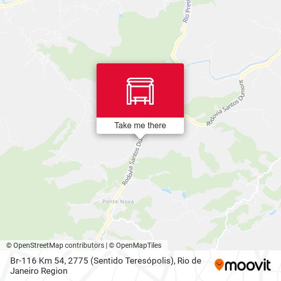 Br-116 Km 54, 2775 (Sentido Teresópolis) map
