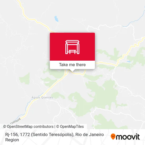 Rj-156, 1772 (Sentido Teresópolis) map