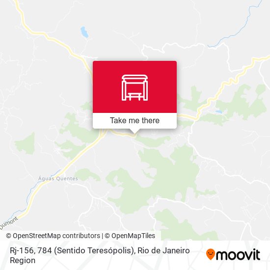 Rj-156, 784 (Sentido Teresópolis) map