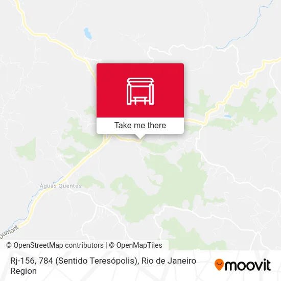 Rj-156, 784 (Sentido Teresópolis) map