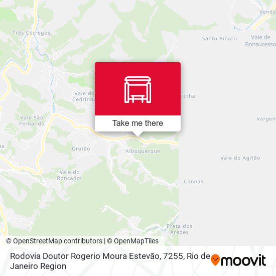 Rodovia Doutor Rogerio Moura Estevão, 7255 map
