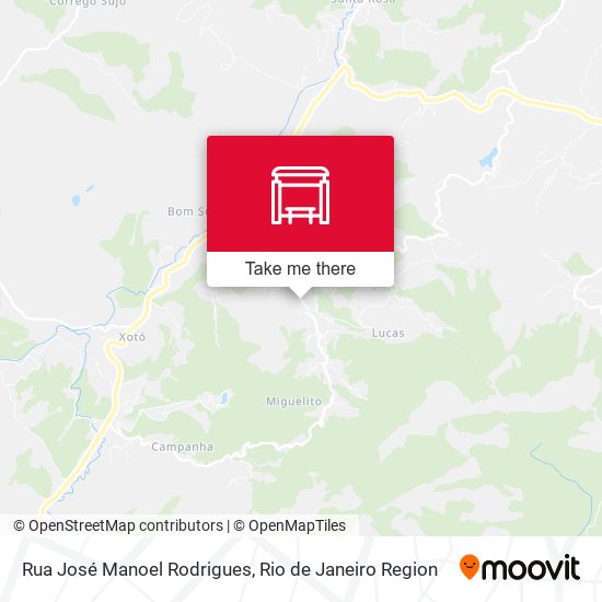 Rua José Manoel Rodrigues map