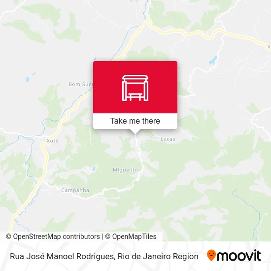Rua José Manoel Rodrigues map
