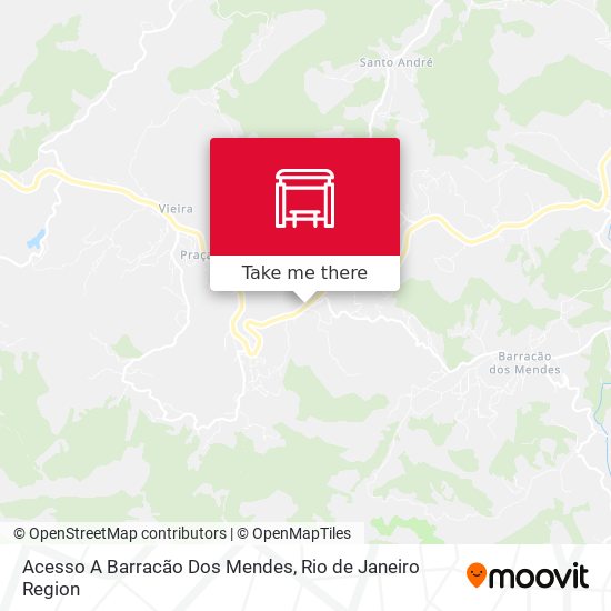 Acesso A Barracão Dos Mendes map