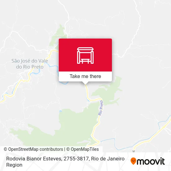 Rodovia Bianor Esteves, 2755-3817 map