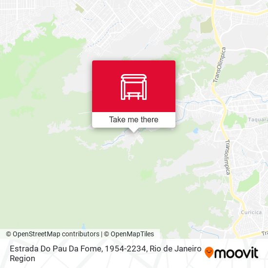 Estrada Do Pau Da Fome, 1954-2234 map
