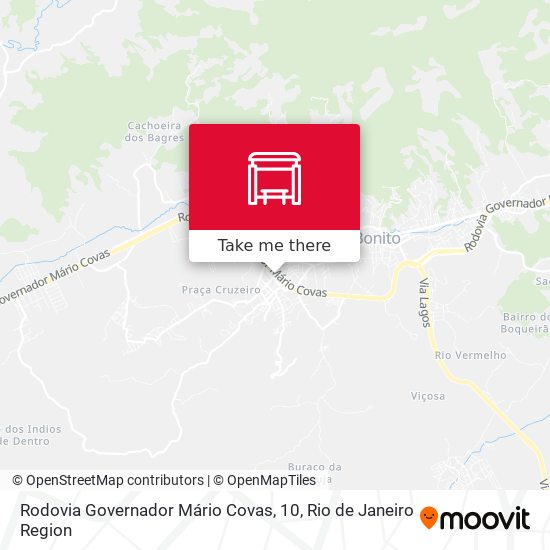 Mapa Rodovia Governador Mário Covas, 10