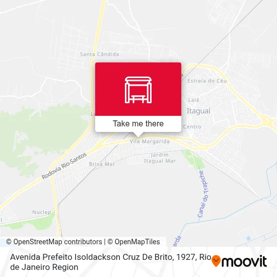 Avenida Prefeito Isoldackson Cruz De Brito, 1927 map