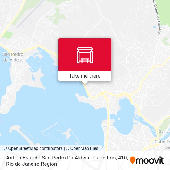 Antiga Estrada São Pedro Da Aldeia - Cabo Frio, 410 map