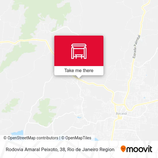 Rodovia Amaral Peixoto, 38 map