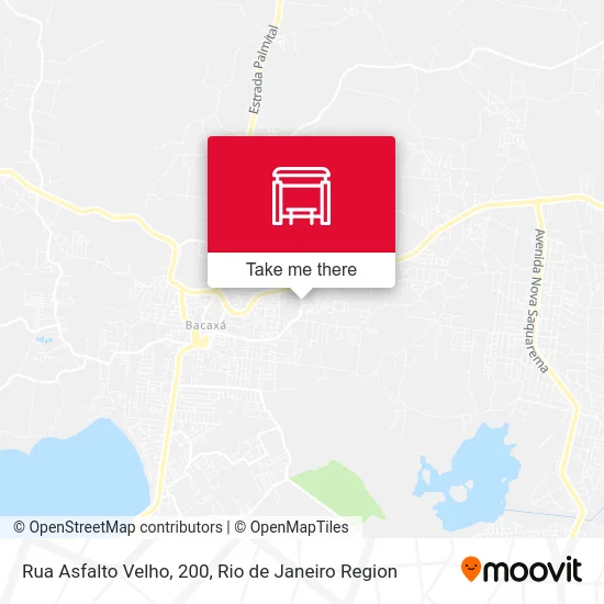 Rua Asfalto Velho, 200 map