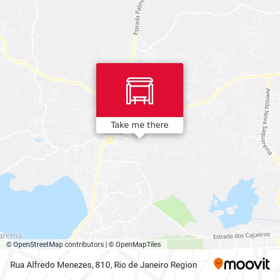 Rua Alfredo Menezes, 810 map