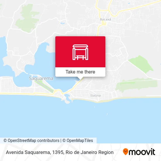 Avenida Saquarema, 1395 map