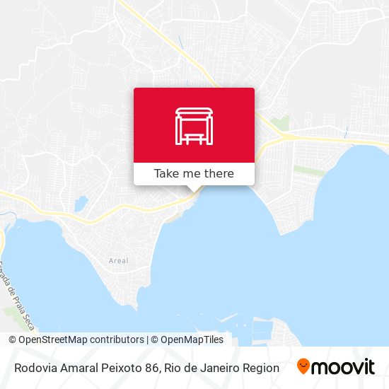 Rodovia Amaral Peixoto 86 map