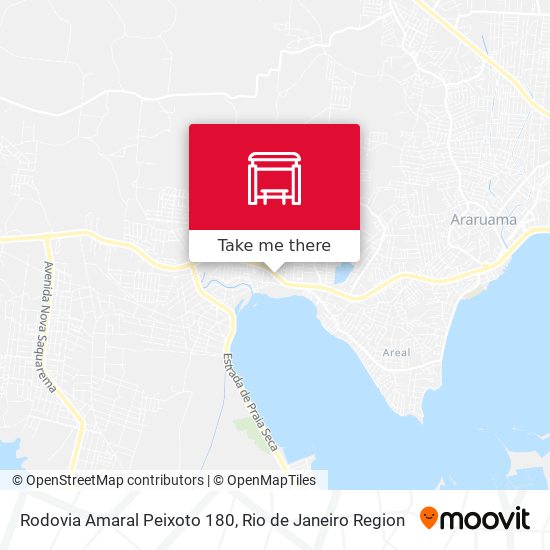 Rodovia Amaral Peixoto 180 map