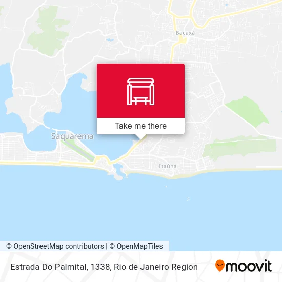 Estrada Do Palmital, 1338 map