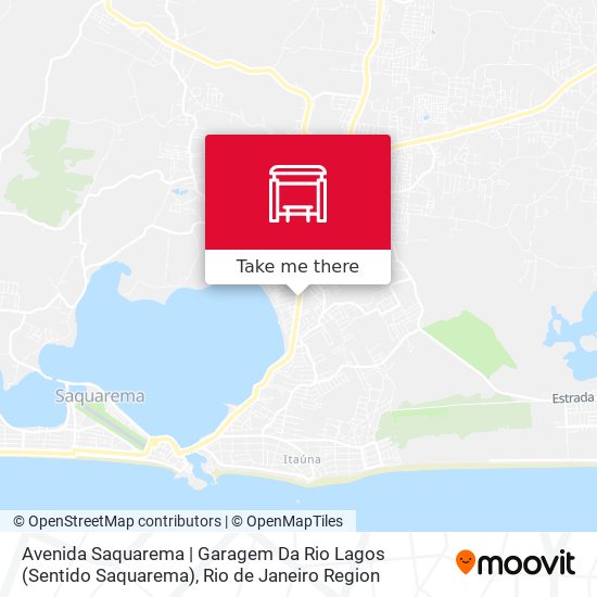 Avenida Saquarema | Garagem Da Rio Lagos (Sentido Saquarema) map