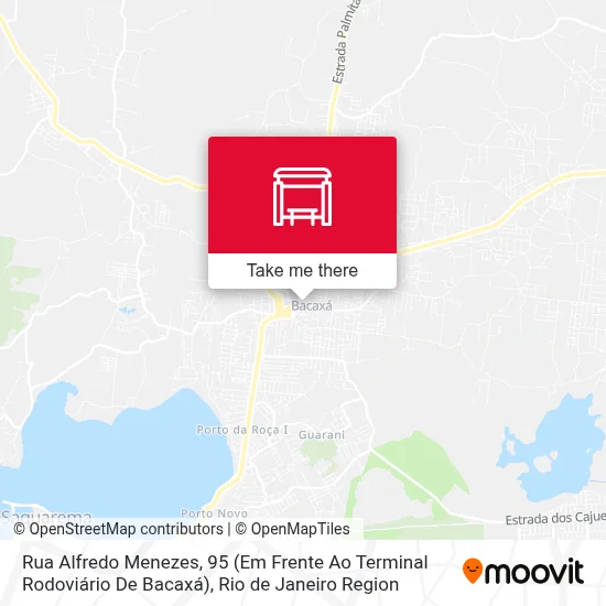 Rua Alfredo Menezes, 95 (Em Frente Ao Terminal Rodoviário De Bacaxá) map
