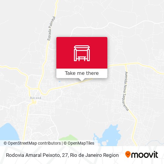 Rodovia Amaral Peixoto, 27 map