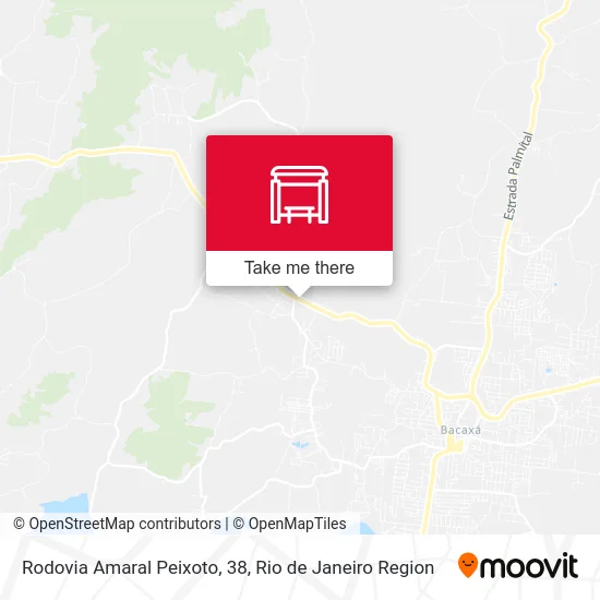 Rodovia Amaral Peixoto, 38 map