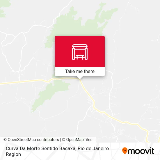 Curva Da Morte Sentido Bacaxá map