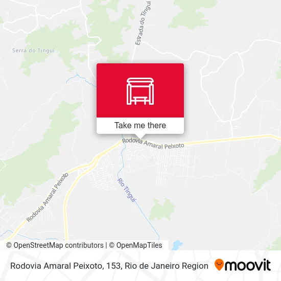 Rodovia Amaral Peixoto, 153 map