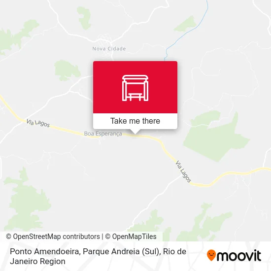 Ponto Amendoeira, Parque Andreia (Sul) map