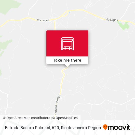 Estrada Bacaxá Palmital, 620 map