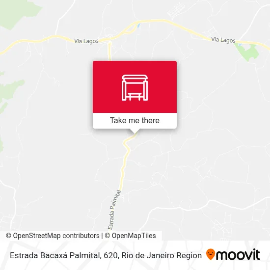 Estrada Bacaxá Palmital, 620 map