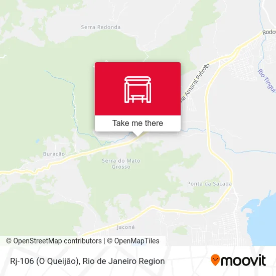 Rj-106 (O Queijão) map