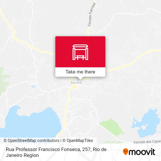 Rua Professor Francisco Fonseca, 257 map
