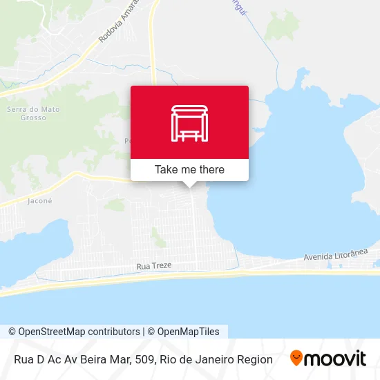 Rua D Ac Av Beira Mar, 509 map