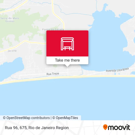Rua 96, 675 map