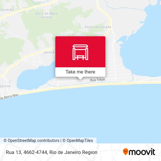 Rua 13, 4662-4744 map