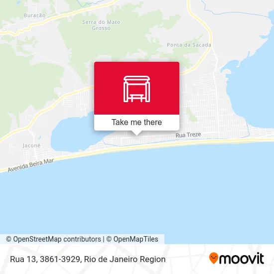 Rua 13, 3861-3929 map